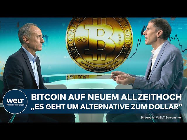 DEFFNER UND ZSCHÄPITZ: Bitcoin auf neuem Allzeithoch - „Es geht um eine Alternative zum Dollar“
