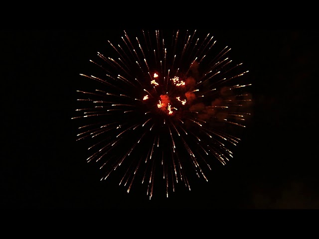 Colourful firework with relaxing piano music (New Year's Eve Screensaver)