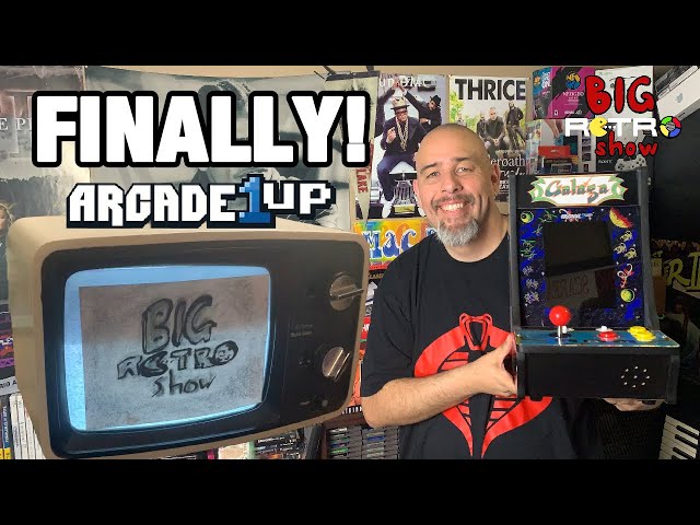I Bought My Very First Arcade1up Galaga Machine!