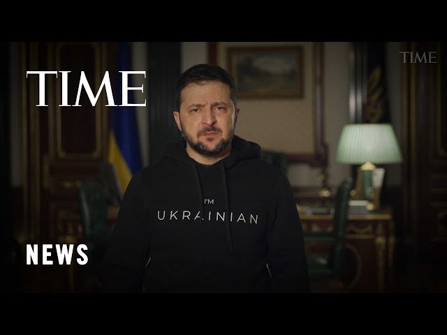 Volodymyr Zelensky Pays Tribute to ‘Freedom Fighters’ at Person of the Year Reception