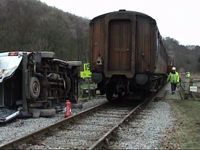 Train crash aftermath part 1#nymr #whitby