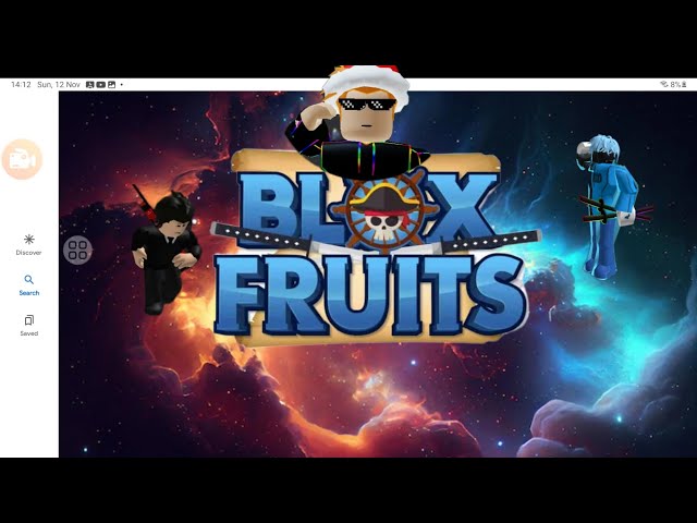 me and my friend and brother play bloxs fruit
