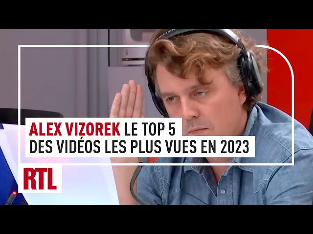 Top 5 des vidéos d'Alex Vizorek les plus vues en 2023