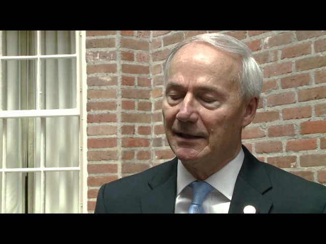 Gov. Asa Hutchinson confident there'll be "no issues" with 3-drug execution cocktail