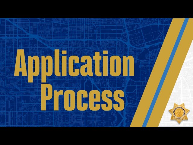 CHP Officer - Application & Hiring Process (Short Version)