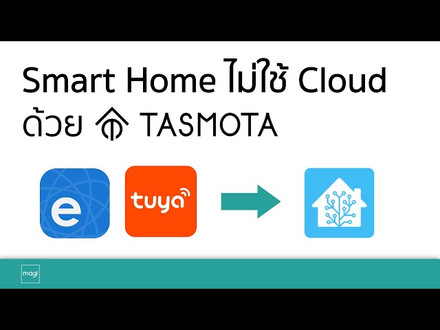 แฟลชอุปกรณ์ Sonoff และ Tuya ให้เป็นเฟิร์มแวร์ Tasmota ด้วย USB Serial