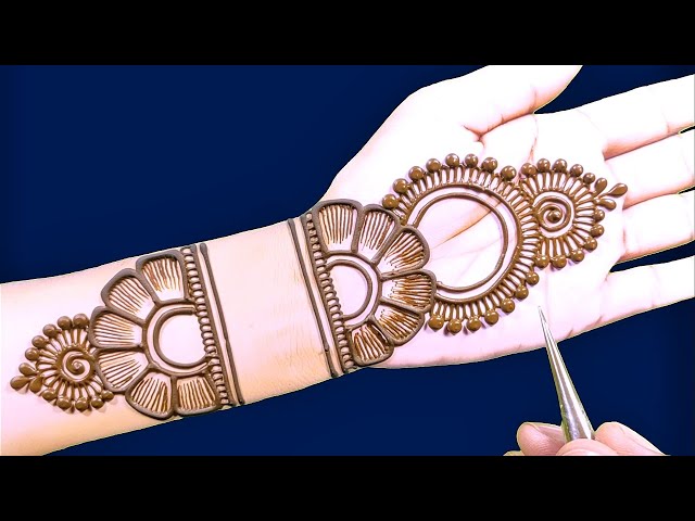 front hand mehndi design new | bridal wedding mehndi design | simple easy Arabic Henna mehndi design