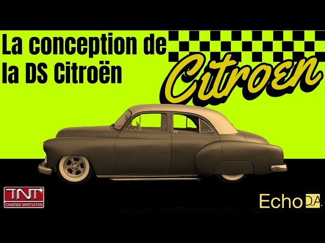 Le Dessinateur de Citroën 🚘 : La conception de la DS Citroën 🔴 TV