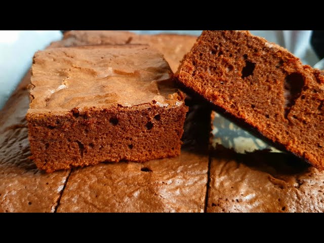Only 3 Ingredients Choco Fudge Cake Recipe ❤️ | Fudge Brownie With 3 ingredients