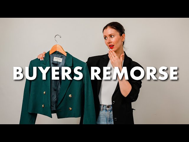 How I stopped having buyers remorse