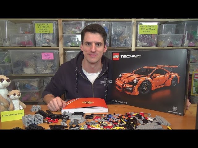 LEGO® Technic 42056 - Porsche 911 GT3 RS - Unboxing & Baubeginn
