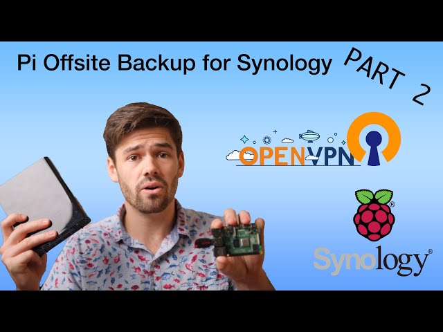 Use a RaspberryPi as an Offsite Backup for Synology NAS PART 2 | 4K TUTORIAL