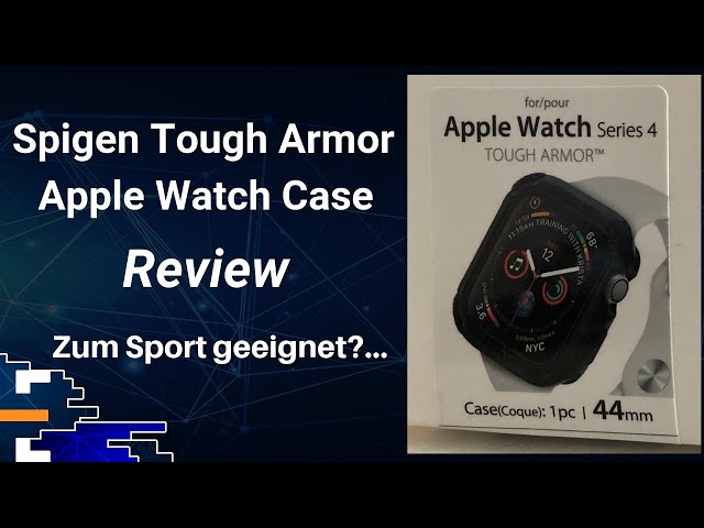 Spigen Tough Armor Case Review ( Apple Watch); lohnt sich das Ganze zum Sport