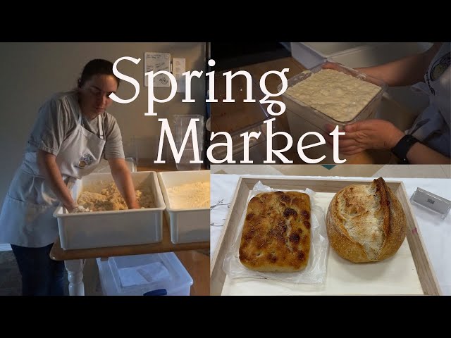 Preparing for a Spring Market as a solo baker