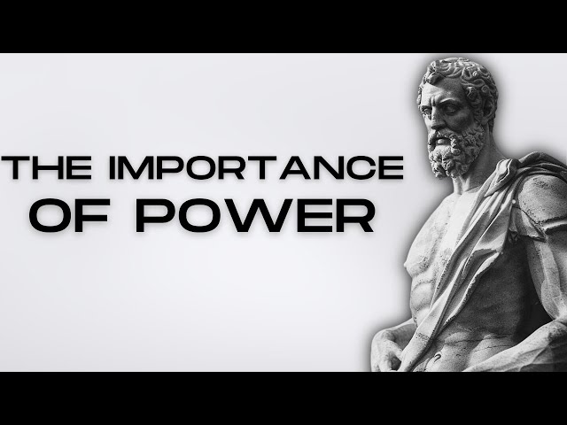 11 Stoic Lessons on the Importance of POWER | Marcus Aurelius Stoicism