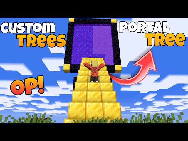 Minecraft but I can craft custom trees...