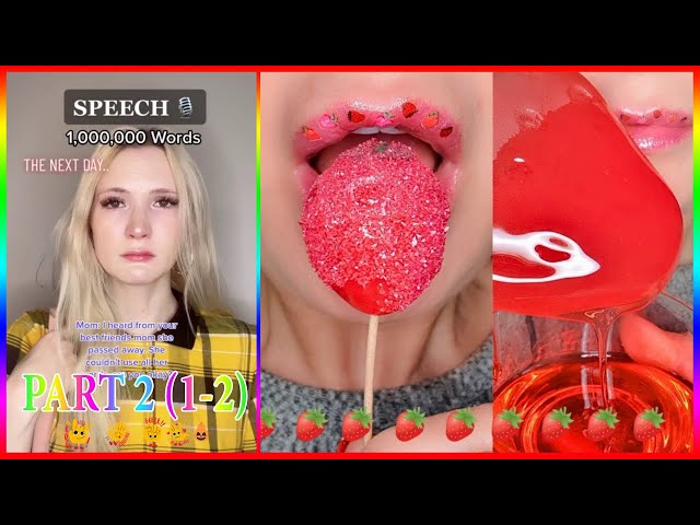 👄 ASMR Satisfying Eating 👄 @briannaguidryy || POV your words in the day (PART 2)