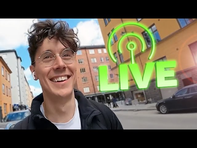 My FIRST IRL Livestream - Sp4zie IRL Stream