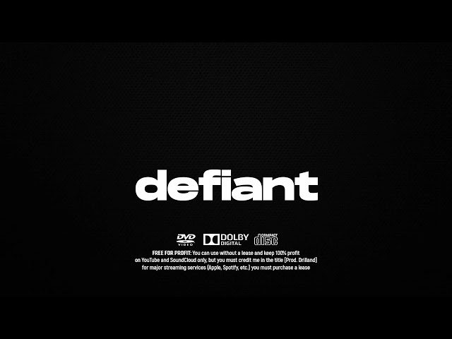 [FREE] UK Drill Type Beat - "DEFIANT" | Drill Instrumental