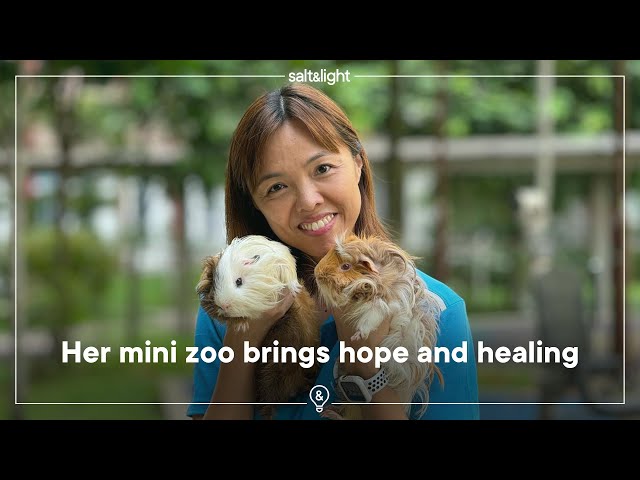 Her mini zoo brings hope and healing