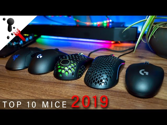 TOP 10 Gaming Mice 2019 with new website TOP 20