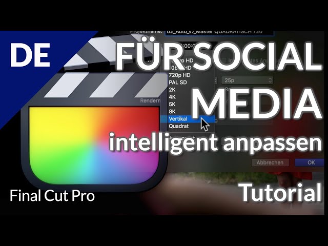 🎬 Final Cut Pro für Social Media: Intelligentes Anpassen, Titel + alles was es noch zu wissen gibt!