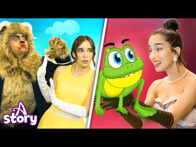 The Beauty and the Beast + The Frog Prince | English Fairy Tales & Kids Stories