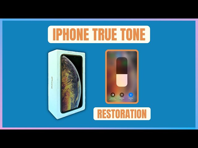 Restore iPhone True Tone with/without Original LCD | Qianli iCopy Plus | Repairment
