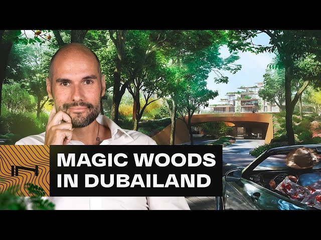 70 unique apartments in an oasis's heart. Overview of Ghaf Woods by MAF in Dubai.