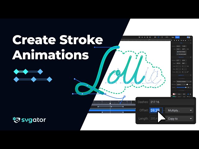 Create Stroke Animations | SVGator