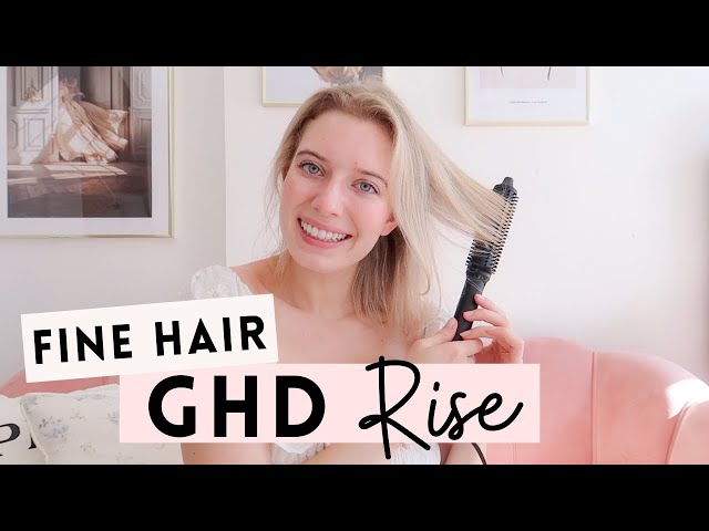 GHD Rise Review for Fine Hair!