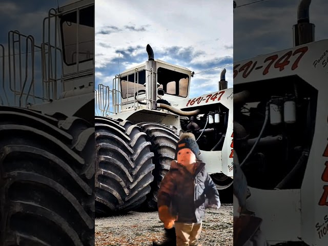 TRACTORS...WOW #shorts #tractor #hp #diesel #hugewheels #big #giant #king #massive
