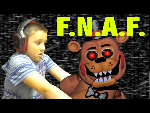 Mike & Chase play Five Nights at Freddys 2 (Face Cam with 6 & 3 Year Old)   FGTEEV MARCH 2015