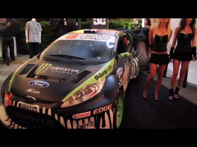 Ken Block Private Party 2011 Ford Fiesta Rally car revealed