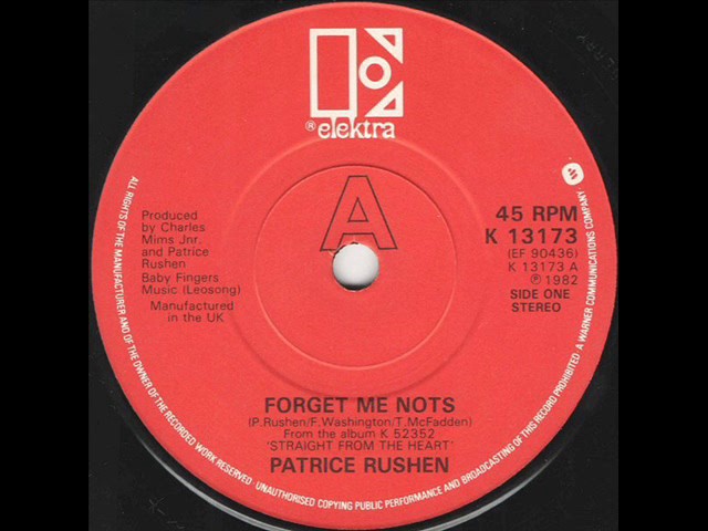 Patrice Rushen - Forget Me Nots (7" Version)