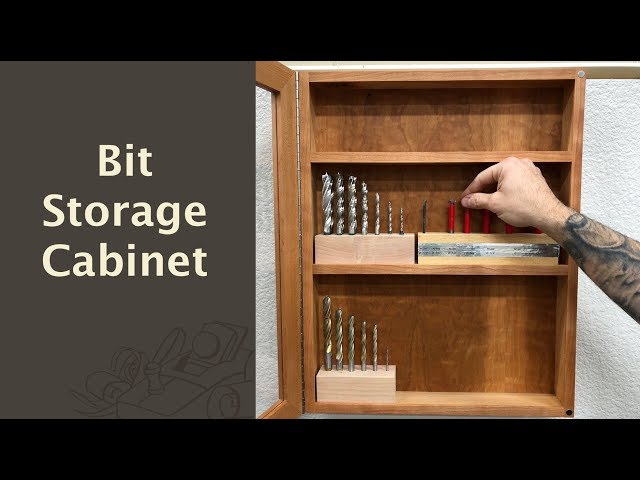 Bit Storage Cabinet