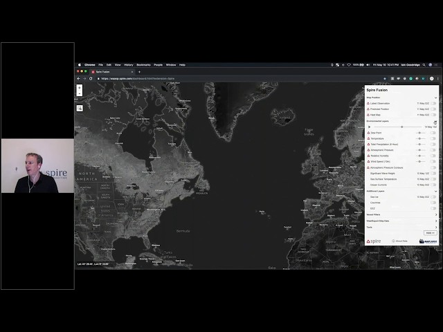 Spire Maritime – AIS Data Demo: Wind and Vessels