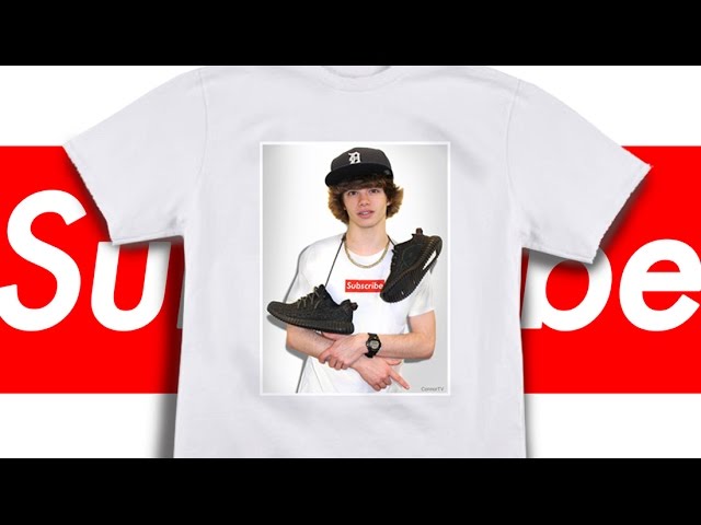 New Supreme Yeezy ConnorTV Shirt ??? GIVEAWAY