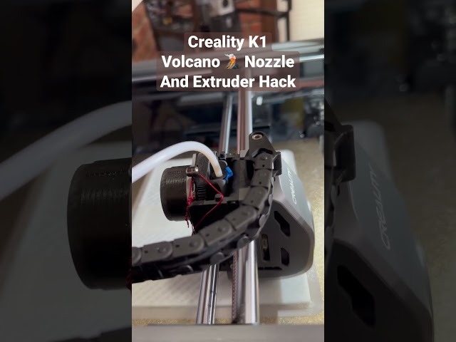 Creality K1 Extruder Hack and Nozzle Upgrade