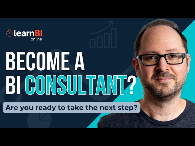 Get Started as a BI CONSULTANT - A Simple Guide!