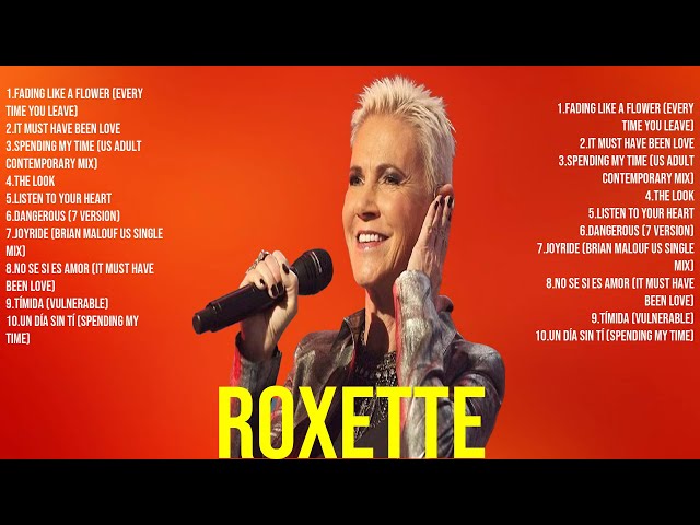 Roxette Top Of The Music Hits 2024   Most Popular Hits Playlist