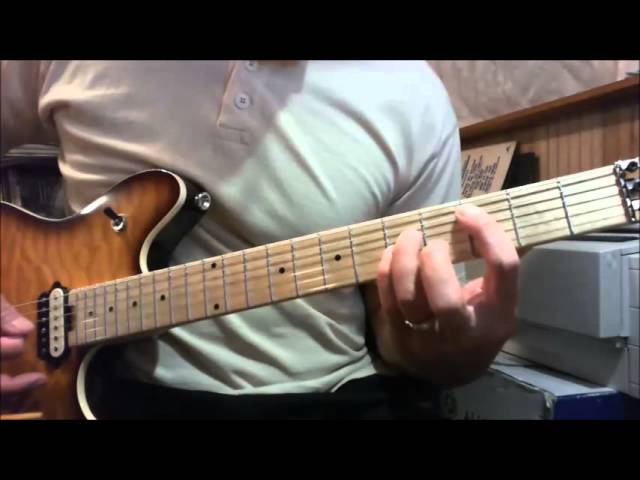 Guitar music theory lesson 04 - Understanding intervals - perfect fifth, I-IV-V chord progression