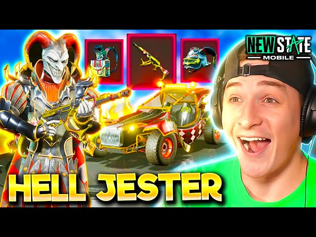 MASSIVE MYTHIC JESTER CRATE OPENING 🔥 NEW STATE MOBILE
