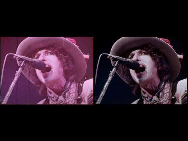 The Restoration of Bob Dylan Concert Footage [Martin Scorsese Interview - Rolling Thunder Revue]