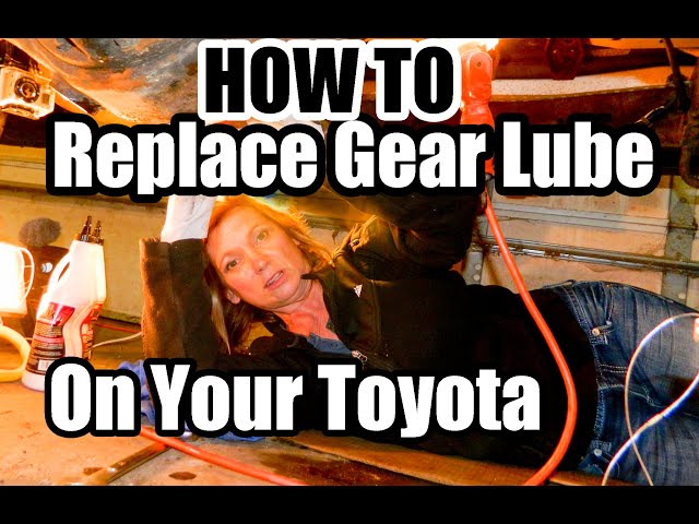 How To Change Gear Lube, Differentials & Transfercase, Toyota 4Runner FJ Cruiser