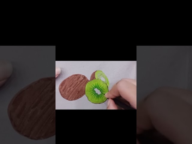realistic fruit drawing