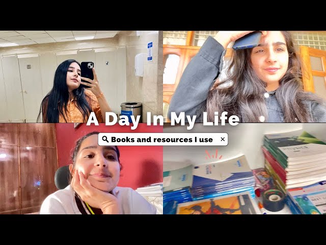 A day in my life NEET aspirant 🍉 { CHILL EDITION + Mock test + Books I use } : VLOG 002