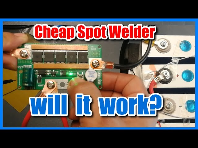 Cheapest Spot Welder - Testing and Review [Tagalog w/English subs]