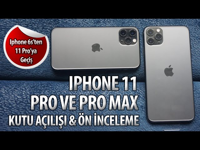 AMERİKA'DAN IPHONE 11 PRO ALINIR MI ? GARANTİSİ VAR MI ? | Iphone 11 Pro ve Max Kutu AçılışI