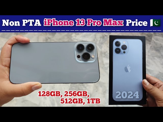 iPhone 13 Pro Max Review in 2024 | PTA / Non PTA iPhone 13 Pro Max Price 🇵🇰| Used iPhone 13 Pro Max